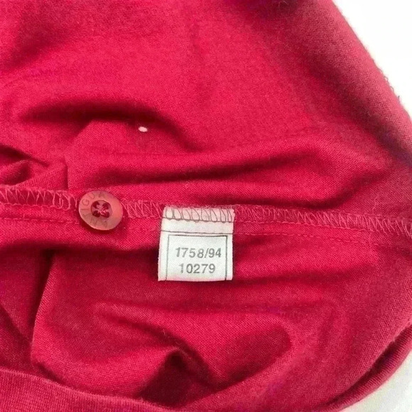 VINTAGE Antiqua XXL Washington Redskins Logo Polo Shirt Burgundy Red Logo - Picture 5 of 9